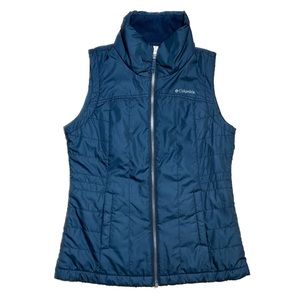 Columbia Sportswear Women’s Full Zip Fleece Lined Lightweight Vest Sz XS